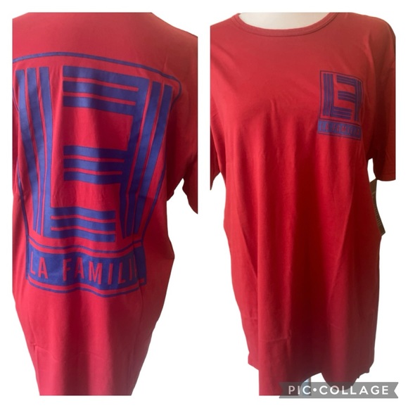 La familia SZ LG Red mens tee - Picture 2 of 11